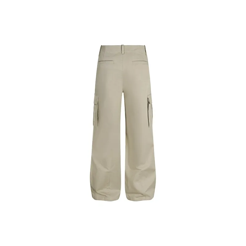 DIMC Cargo Pants Unisex Khaki-1