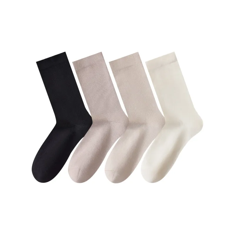 Temooues Mid Calf Socks Women's Combo Set-0