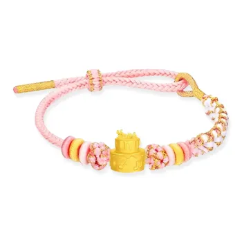 Chongqing gold store Gold Bracelet Unisex