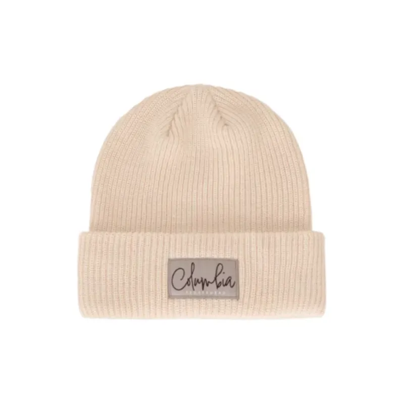 Columbia Polyester Beanies Unisex Beige-0