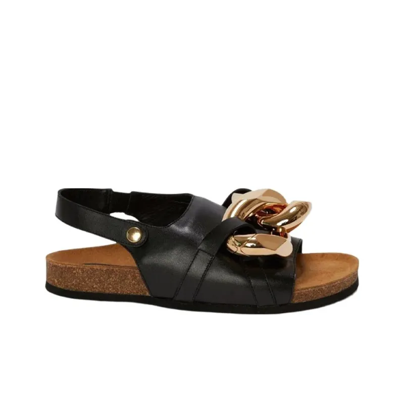 JW Anderson Strap Sandals Men's Black-1