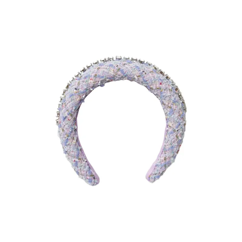 Self-portrait Tweed Headband-0