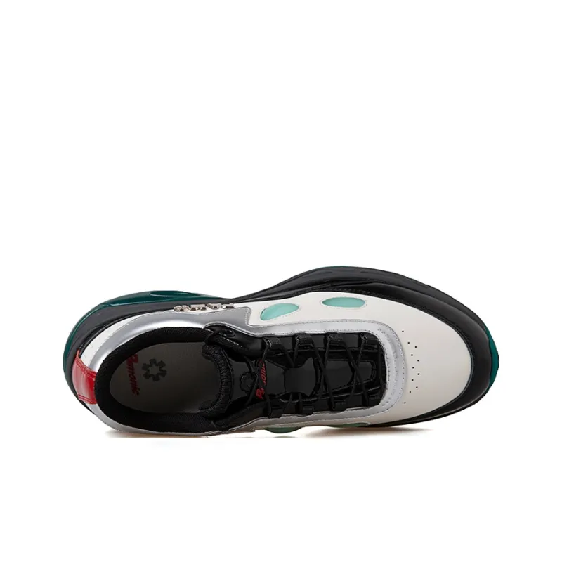PAMP Green Mountain Gear Lightweight Anti Slip Low Top Casual Shoes Unisex Black White-3