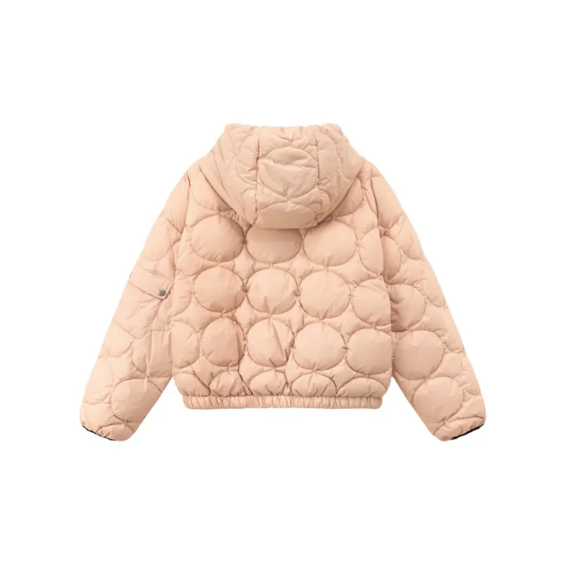 CHUU Down Jacket Women's Gray Pea Green-3