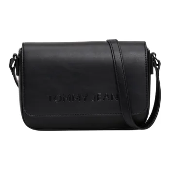 Tommy Hilfiger PU Crossbody Bag, Shoulder Bag Regular Women's Black