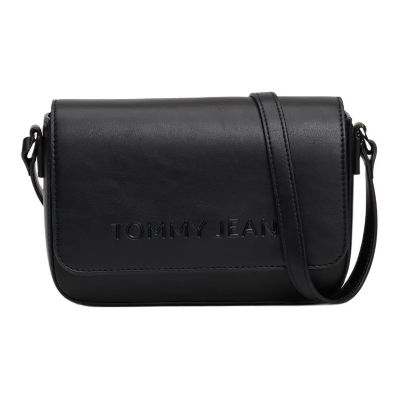 Tommy Hilfiger PU Crossbody Bag, Shoulder Bag Regular Women's Black-0