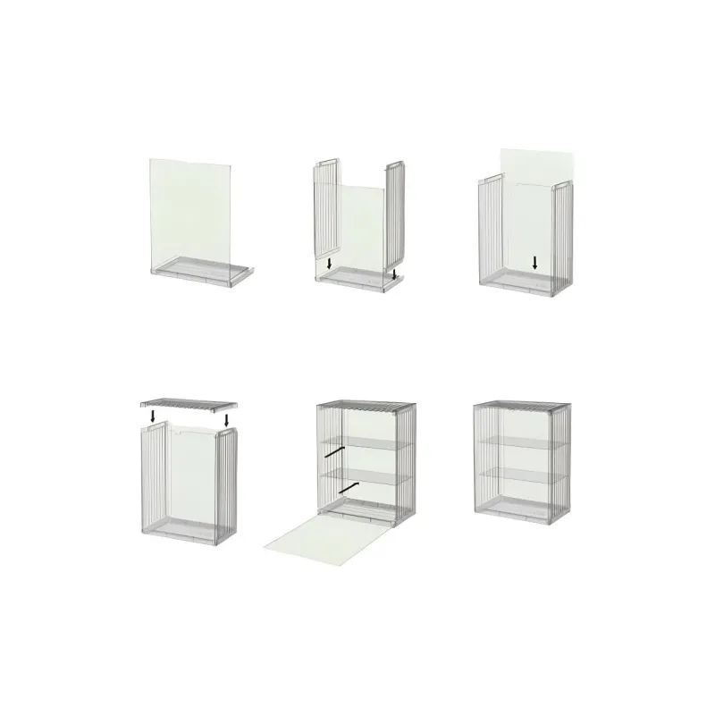 POP MART Bubble Mate IP Container Doll Figure Transparent Display Case 400% Style Model Accessories-2