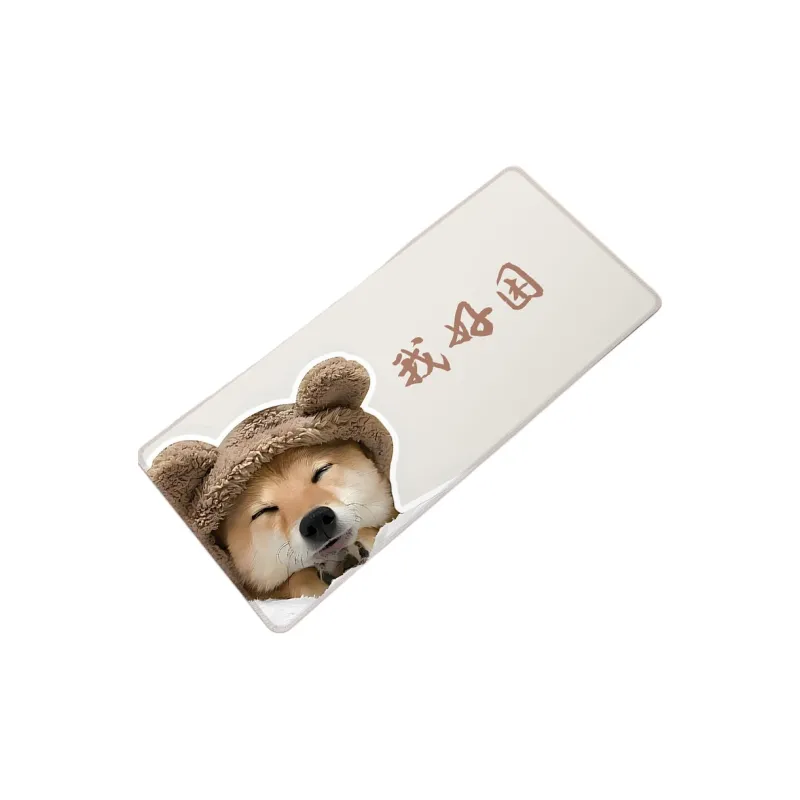 SHIBADU Rubber Cute Small Animal Office Desk Study Desktop Pad Computer Keyboard Desk Cushion Mouse Pads-6