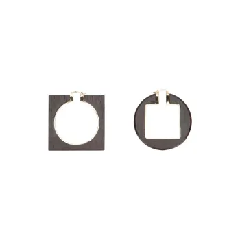 Jacquemus The Rond Carré Hoops Earrings