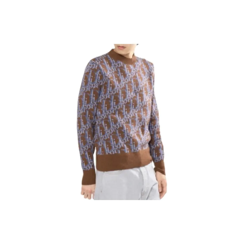 DIOR Sweaters Men Brown-2