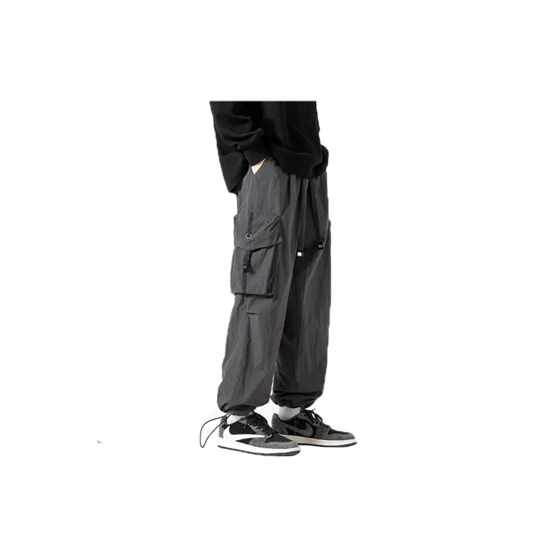 POLAR BEAR Casual Pants Unisex Black-3