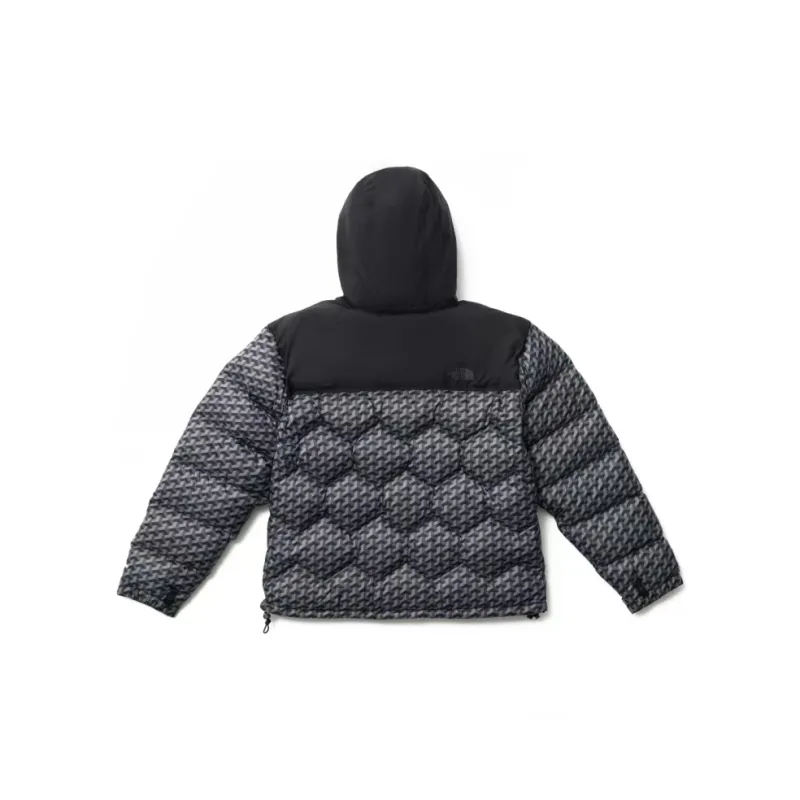 THE NORTH FACE x DOE HEXAGON PRINTED DOWN Down Jacket Unisex Black-1