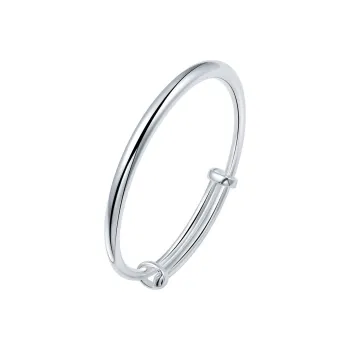 Yun Jinli 999 Fine Silver Bangles Women's