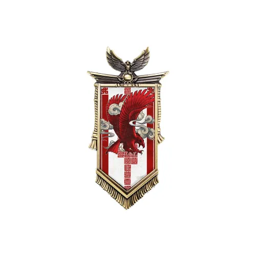 STARFORGED Warhammer 30K Horus Heresy Merch White Scars 2nd Battle Company Banner Anime / Games Fridge Magnets