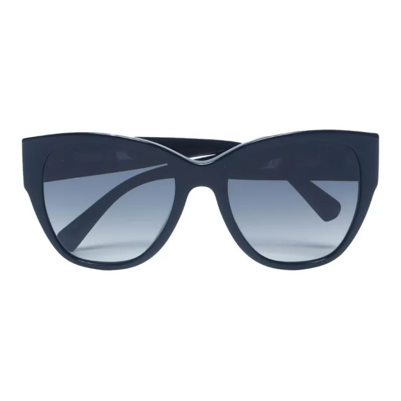 CHANEL 2000s Cat-eye Frame Cc Sunglasses-1
