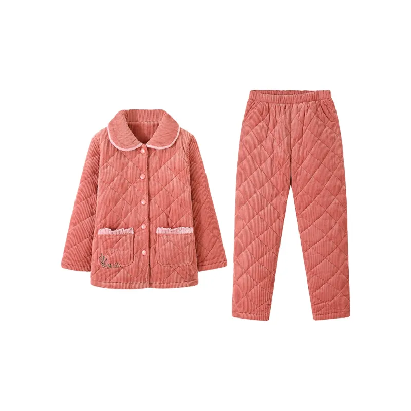 MADALLO Pajama Set Women's Coral-0