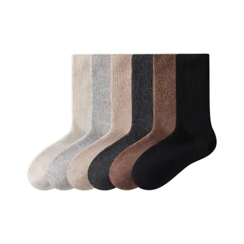 Temooues Mid Calf Socks Women's Combo Set