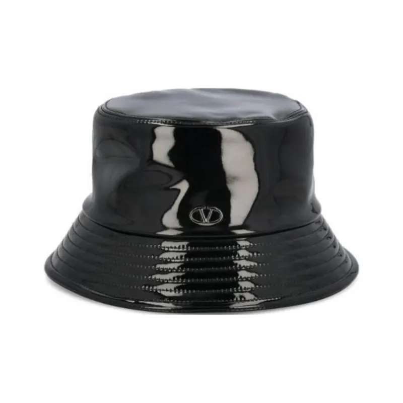 Valentino Logo Plaque Bucket Hat-1