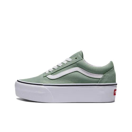 Old Skool Vans Stackform 'Olive'