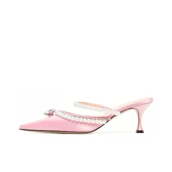 MACH & MACH Wrap-toe Slippers Women's Pink