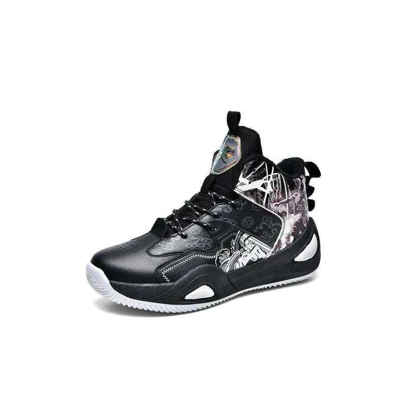 ROBINHOOD Abrasion Resistant Support Children's Basketball Shoes Teenagers-9