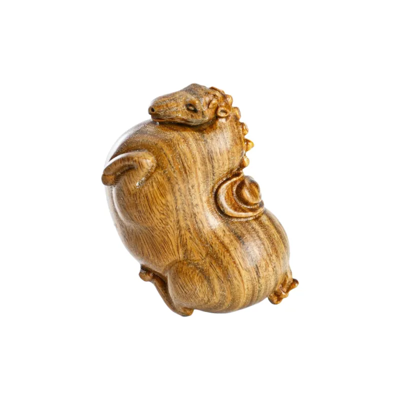 Tianzong Green Sandalwood Wooden Ornaments Unisex-2