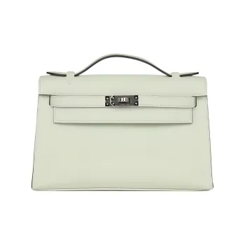 HERMES Mini Kelly Generation 1 Swift Leather Generation 1 Kelly Bag Handbag Women's 0S Bubble Green