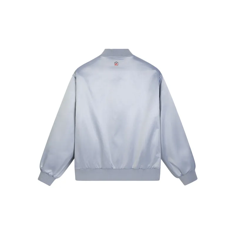 NFL Baseball Jacket Unisex Light Blue-1