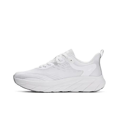 PONY Anti-Slip Wear-Resistant Low-Top Casual Shoes Unisex White