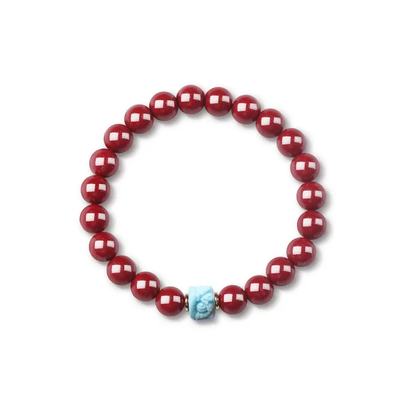 EADDA JEWELRY Cinnabar Bracelets Unisex-6