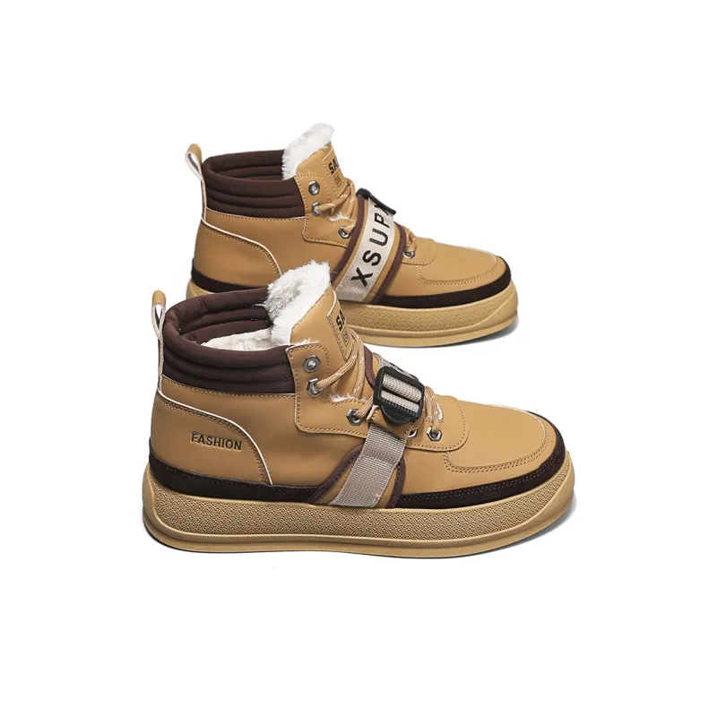 Wooden Rabbit Thermal Short Snow Boots Men's-13