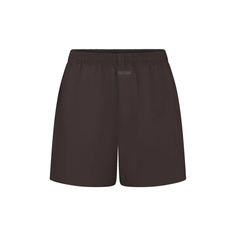 SKIMS FW24 COTTON POPLIN MENS BOXER Boxer Shorts Men's Ash/Gray Ash-0