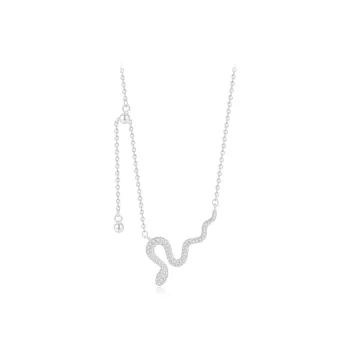 Love Link 925 Sterling Silver Necklaces Women's