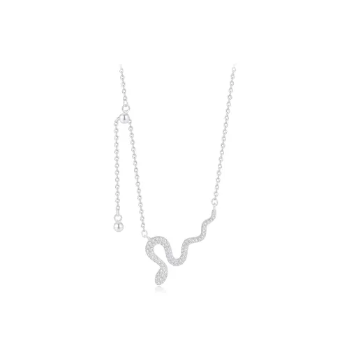 Love Link 925 Sterling Silver Necklaces Women's