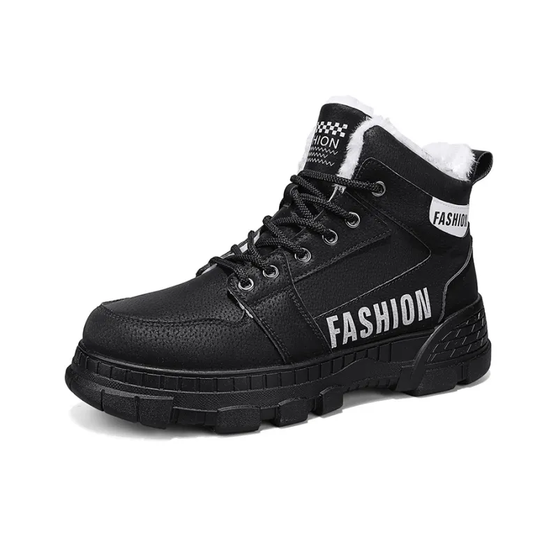 Wooden Rabbit Thermal Short Snow Boots Men's-1