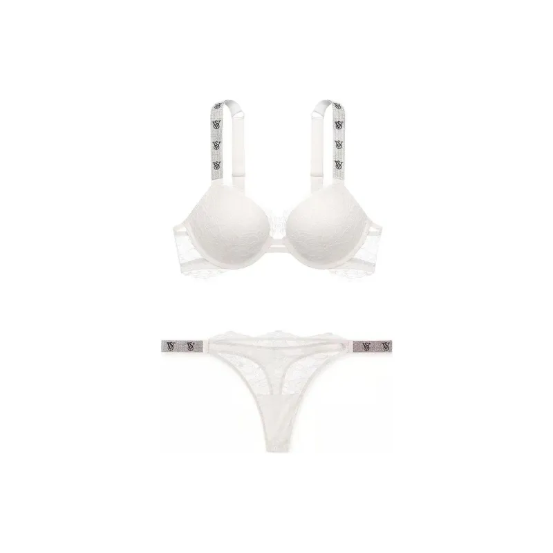 Victoria's Secret Underwear Set Women's White-0