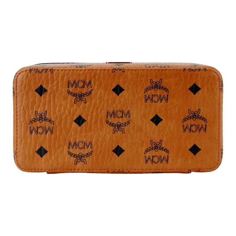 MCM Leather Box Bag Makeup Bags Shoulder Bag Crossbody Bag MCM Leather Box Bag Makeup Bags Shoulder Bag Crossbody Bag