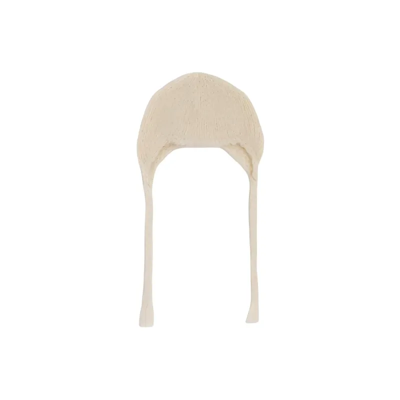 JIL SANDER Mohair Alpaca Polyamide Hats & Caps Women's Beige-1