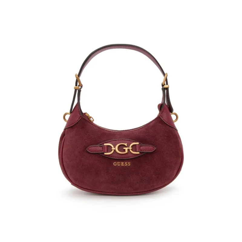 GUESS Artificial Leather Shoulder Bag Medium Size Women's Multicolor-1