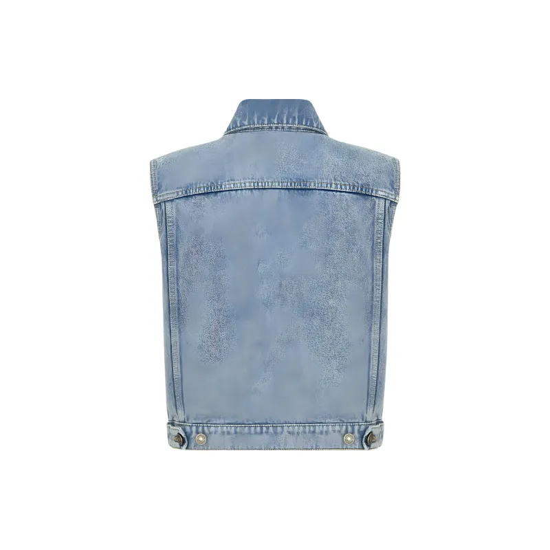 DIOR Sleeveless Jacket 'Blue'-1