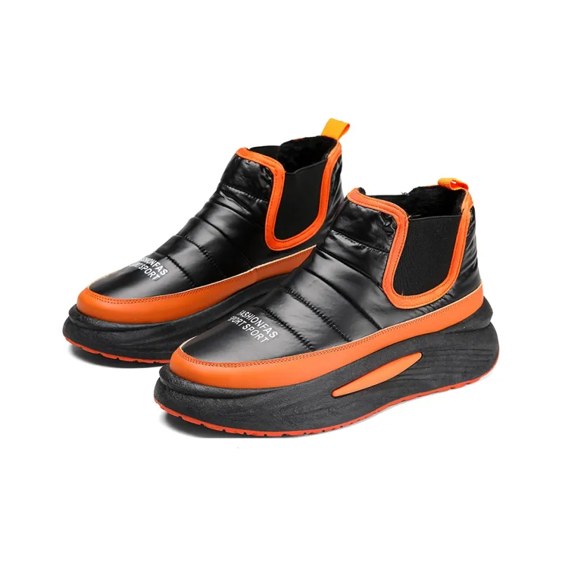 Wooden Rabbit Thermal Short Snow Boots Men's-12