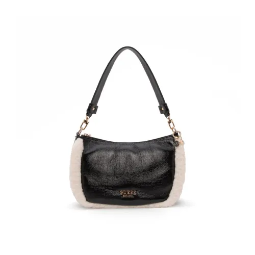 GUESS Artificial Leather Handbag, Shoulder Bag Women's Black