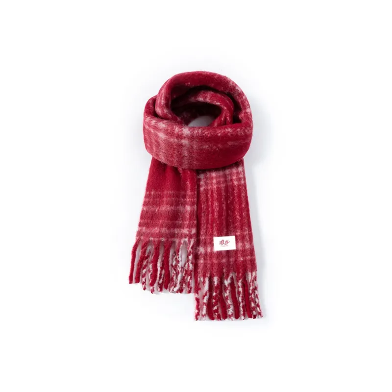 Lanza Knit Scarves Unisex-1