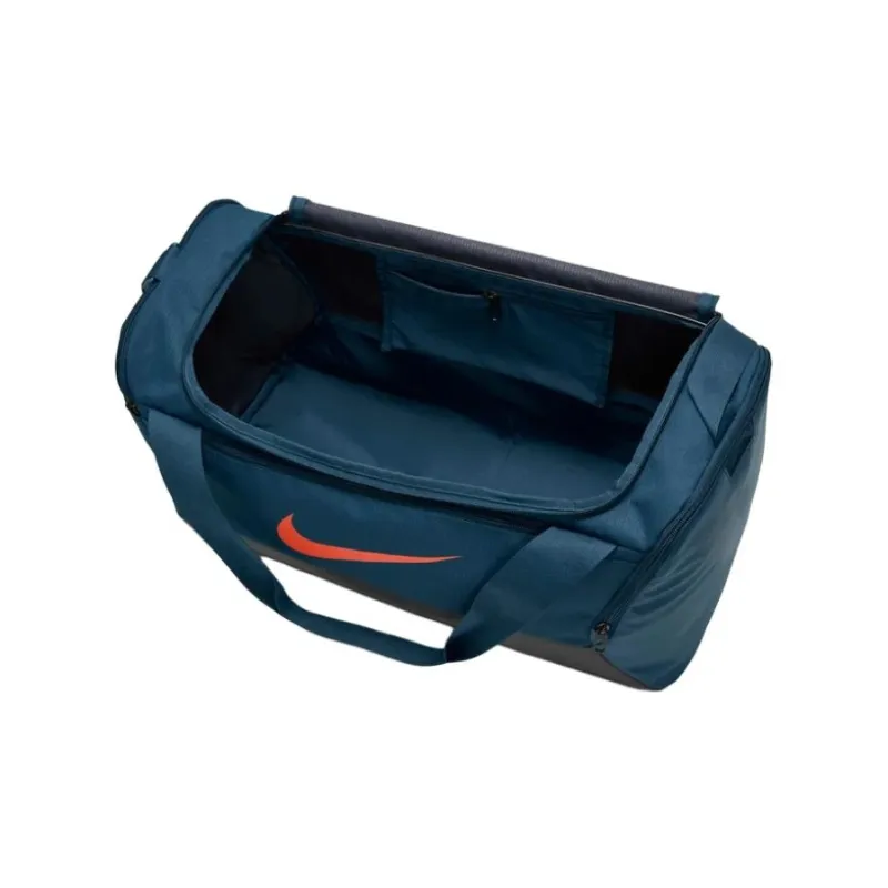 Nike Polyester Travel Bag Small Size Unisex Marine Blue & Black-4