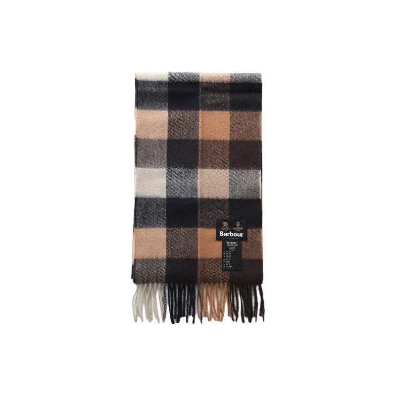 BARBOUR Wool Knit Scarves Men's Multicolor-0