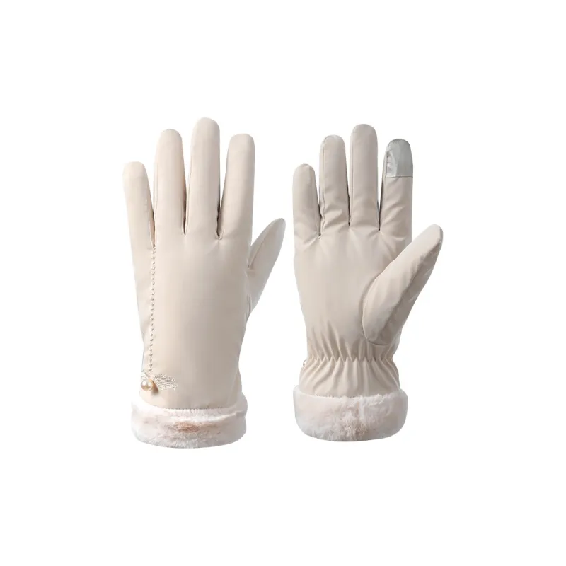NANJIREN Thickened Warm Gloves Women's-8