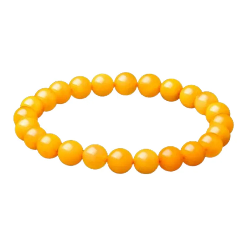 MARY WINDSOR Amber Beeswax Bracelets Unisex-0