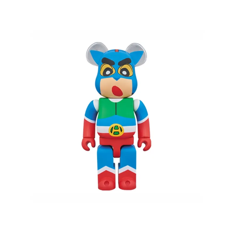 Bearbrick Action Masked Shin chan Blue-1