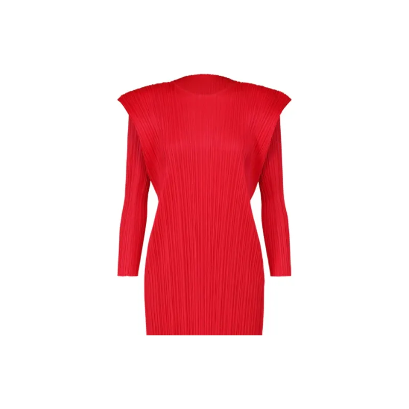 PLEATS PLEASE ISSEY MIYAKE Plissé Midi Dress-3