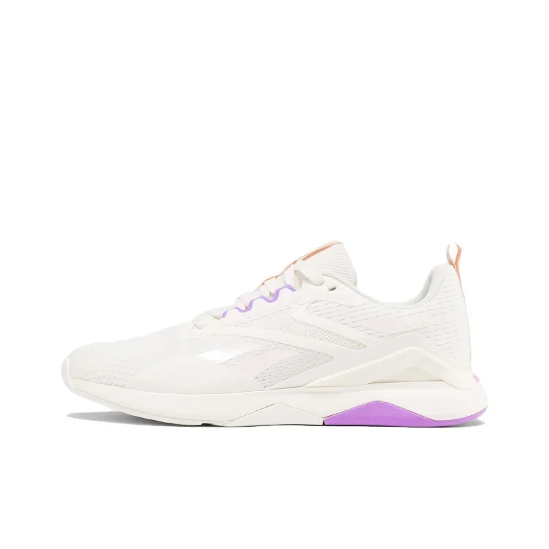 Reebok NANOFLEX TR 2 Anti-Slip Wear-Resistant Low-Top Casual Running Shoes Women's White-0